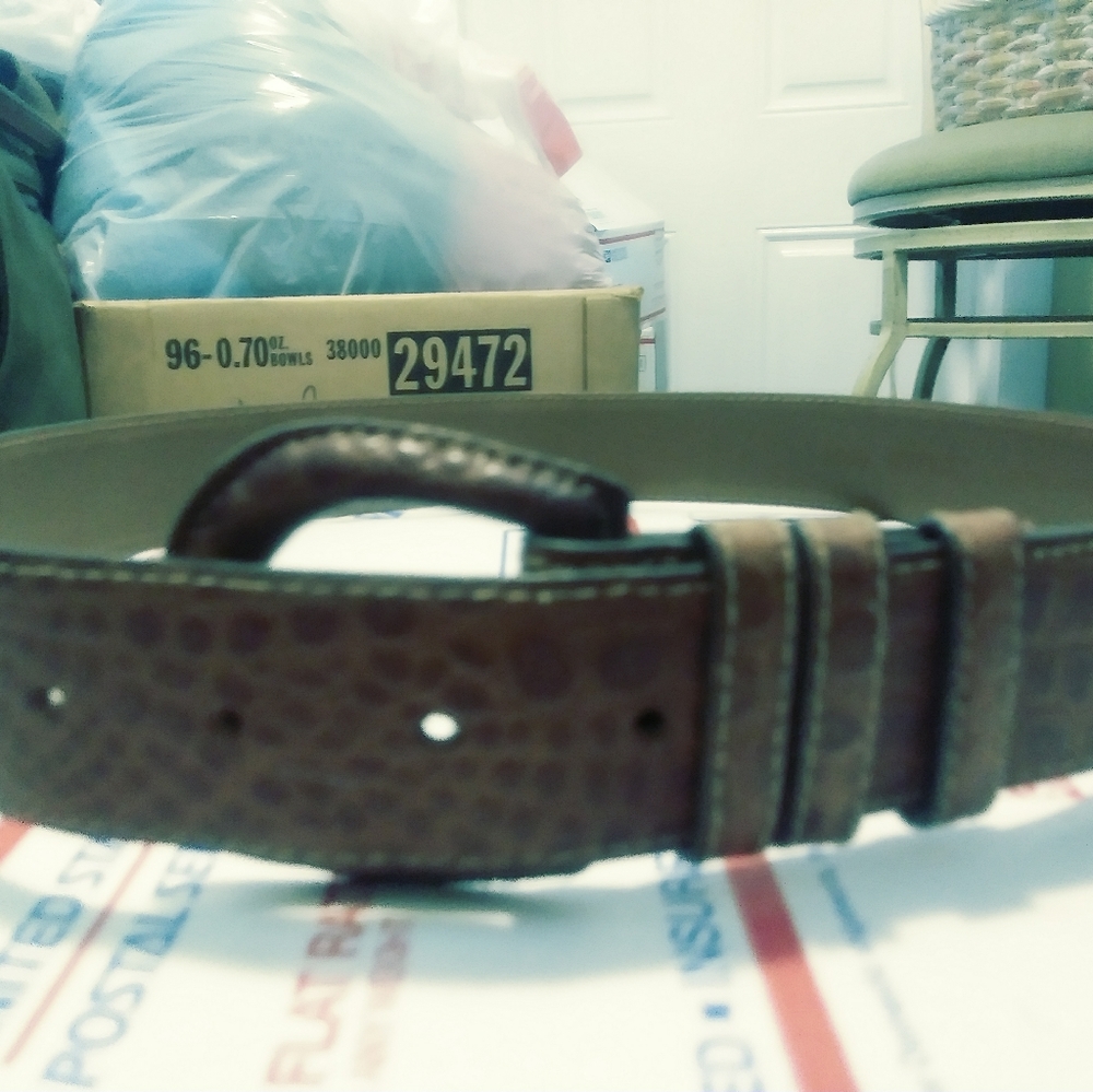 🐎CIPRIANI ITALIAN ALLIGATOR BELT🎁🎇🎑 - Picture 2 of 3